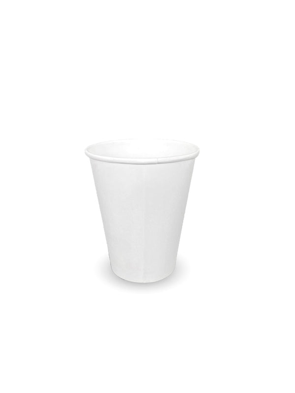 Small white 2025 paper cups