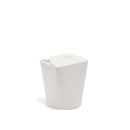 500ml (16oz) White Round Food Pail - 500pk