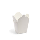 750ml (26oz) White Square Food Pail - 500pk