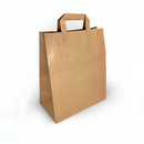 Small Kraft Handled Paper Carrier Bag - 250pk